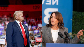 Donald Trump And Kamala Harris